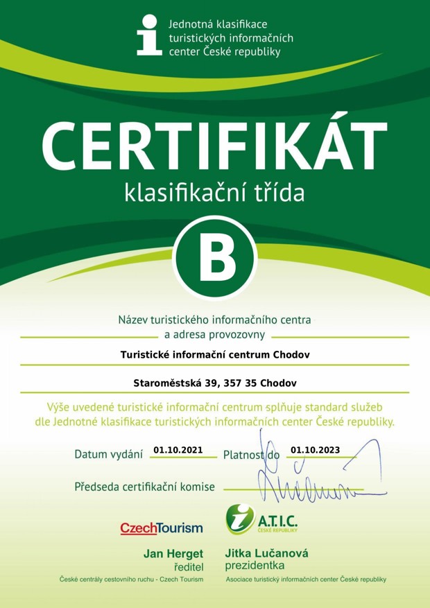 Certifikt B
